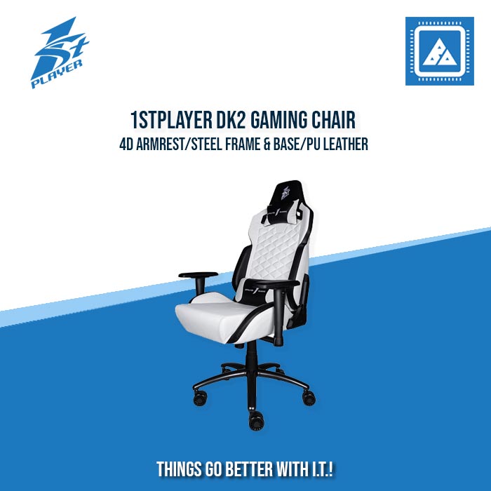 1STPLAYER DK2 GAMING CHAIR /4D ARMREST/STEEL FRAME & BASE/PU LEATHER 1STPLAYER DK2 GAMING CHAIR /4D ARMREST/STEEL FRAME & BASE/PU LEATHER